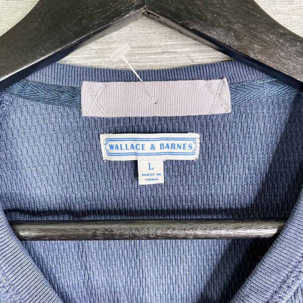 J. Crew Wallace & Barnes Thermal Crewneck Top L - Picture 3 of 6